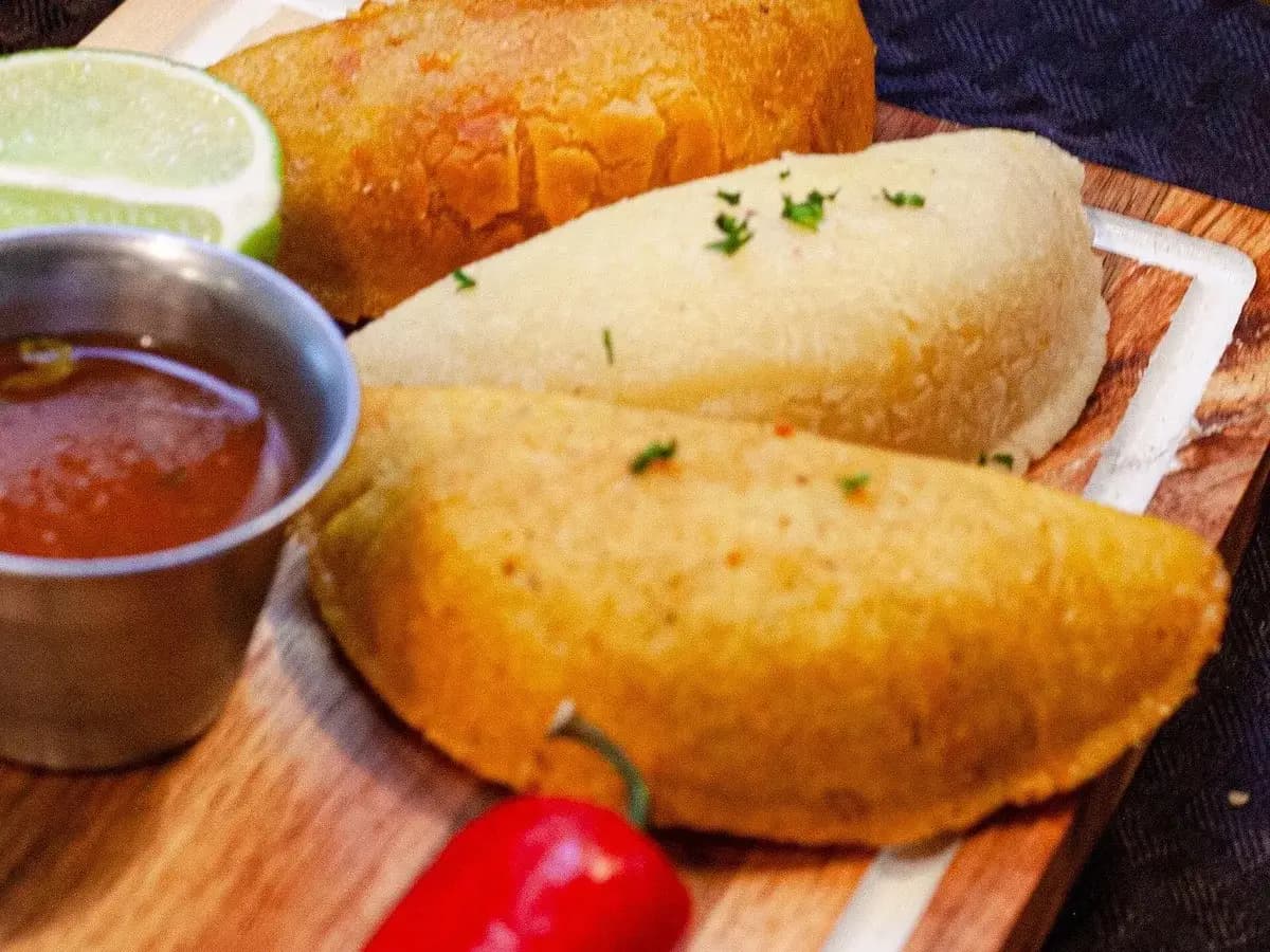 A serving of Empanada de Queso