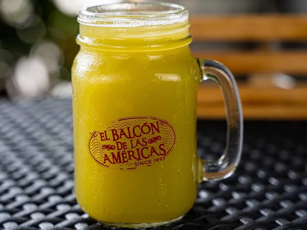 A glass of lulo juice