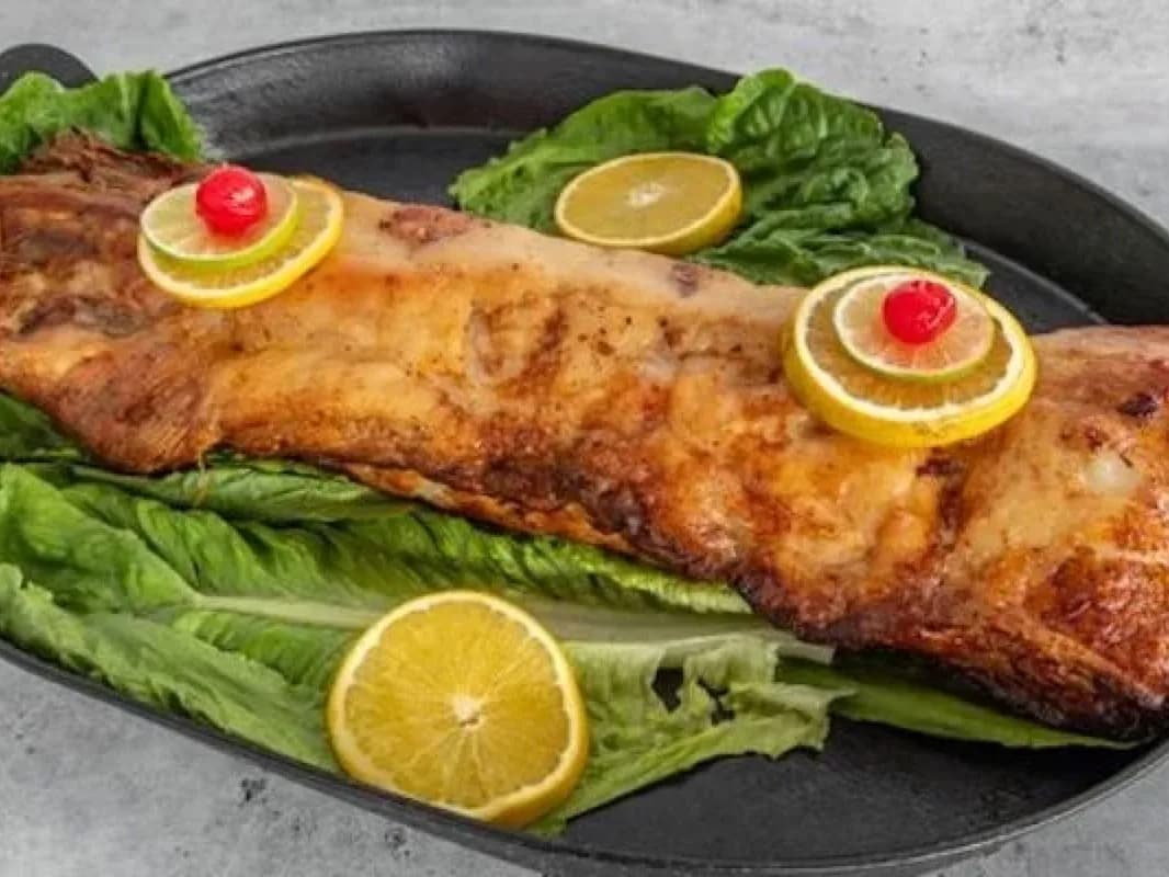 Sliced oven baked pork loin
