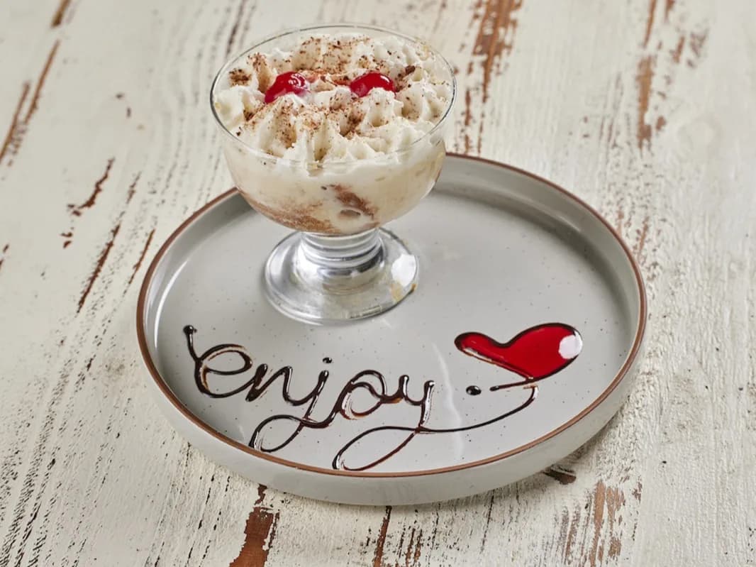 A slice of tres leches cake